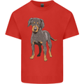 A Coonhound Dog Mens Cotton T-Shirt Tee Top Red
