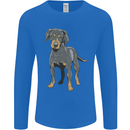 A Coonhound Dog Mens Long Sleeve T-Shirt Royal Blue