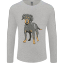 A Coonhound Dog Mens Long Sleeve T-Shirt Sports Grey