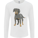 A Coonhound Dog Mens Long Sleeve T-Shirt White