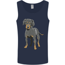 A Coonhound Dog Mens Vest Tank Top Navy Blue