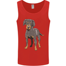 A Coonhound Dog Mens Vest Tank Top Red