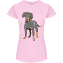 A Coonhound Dog Womens Petite Cut T-Shirt Light Pink