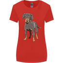 A Coonhound Dog Womens Wider Cut T-Shirt Red