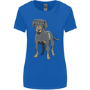 A Coonhound Dog Womens Wider Cut T-Shirt Royal Blue
