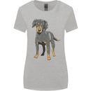 A Coonhound Dog Womens Wider Cut T-Shirt Sports Grey