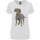 A Coonhound Dog Womens Wider Cut T-Shirt White