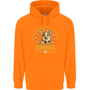 A Corgi Dog Childrens Kids Hoodie Orange