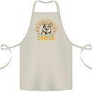 A Corgi Dog Cotton Apron 100% Organic Natural