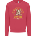 A Corgi Dog Kids Sweatshirt Jumper Heliconia