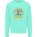 A Corgi Dog Kids Sweatshirt Jumper Peppermint