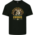 A Corgi Dog Kids T-Shirt Childrens Black