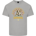 A Corgi Dog Kids T-Shirt Childrens Sports Grey
