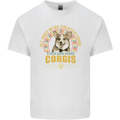 A Corgi Dog Kids T-Shirt Childrens White