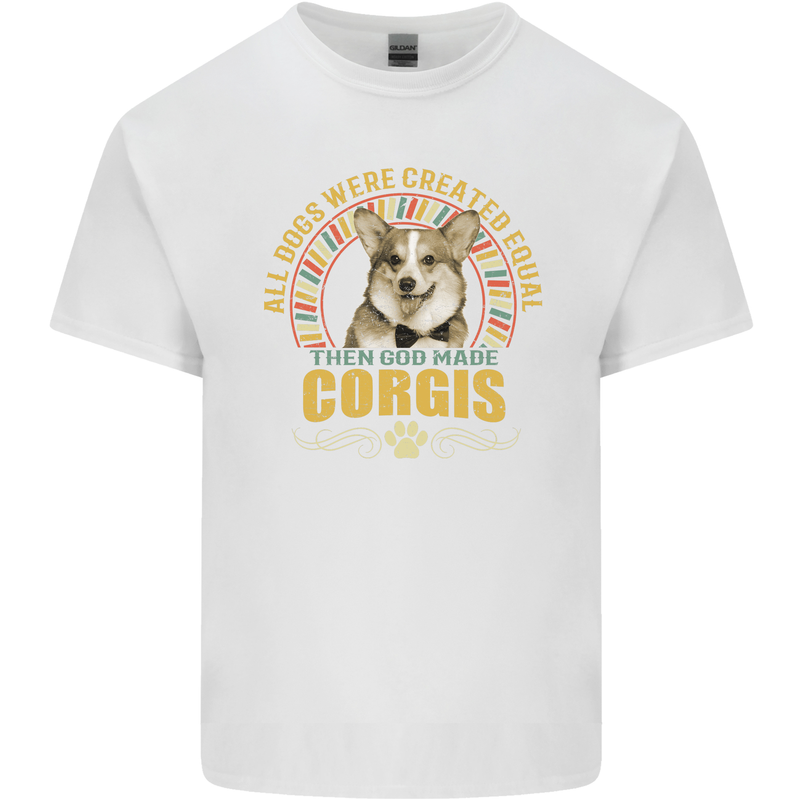 A Corgi Dog Kids T-Shirt Childrens White