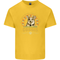 A Corgi Dog Kids T-Shirt Childrens Yellow