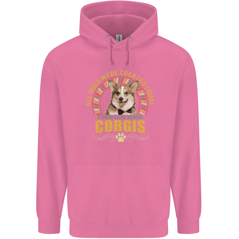 A Corgi Dog Mens 80% Cotton Hoodie Azelea