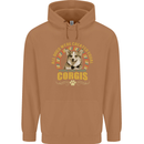 A Corgi Dog Mens 80% Cotton Hoodie Caramel Latte