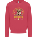 A Corgi Dog Mens Sweatshirt Jumper Heliconia
