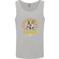 A Corgi Dog Mens Vest Tank Top Sports Grey