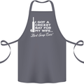 A Cricket Bat for My Wife Best Swap Ever! Cotton Apron 100% Organic Steel