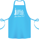 A Cricket Bat for My Wife Best Swap Ever! Cotton Apron 100% Organic Turquoise