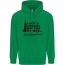 A Cricket Bat for My Wife Best Swap Ever! Mens 80% Cotton Hoodie Irish Green