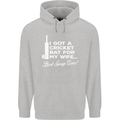 A Cricket Bat for My Wife Best Swap Ever! Mens 80% Cotton Hoodie White