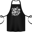 A Cthulhu Kraken Octopus Mythology Cotton Apron 100% Organic Black