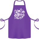 A Cthulhu Kraken Octopus Mythology Cotton Apron 100% Organic Purple