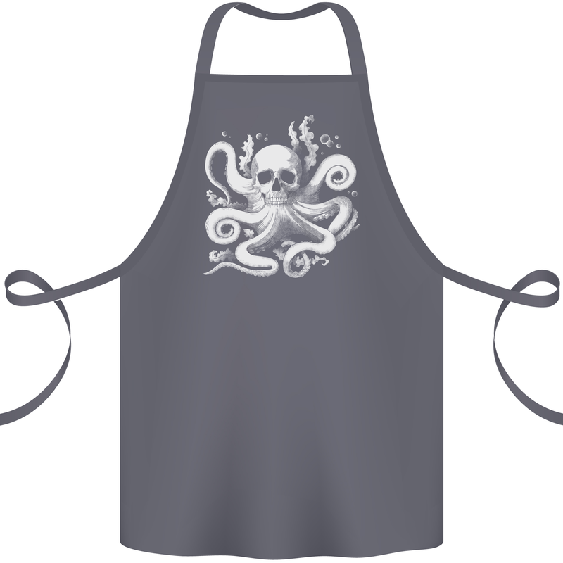 A Cthulhu Kraken Octopus Mythology Cotton Apron 100% Organic Steel