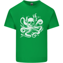 A Cthulhu Kraken Octopus Mythology Kids T-Shirt Childrens Irish Green