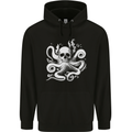 A Cthulhu Kraken Octopus Mythology Mens 80% Cotton Hoodie Black