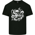 A Cthulhu Kraken Octopus Mythology Mens Cotton T-Shirt Tee Top Black