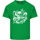 A Cthulhu Kraken Octopus Mythology Mens Cotton T-Shirt Tee Top Irish Green