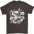 A Cthulhu Kraken Octopus Mythology Mens T-Shirt 100% Cotton Dark Chocolate