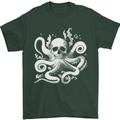A Cthulhu Kraken Octopus Mythology Mens T-Shirt 100% Cotton Forest Green