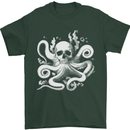 A Cthulhu Kraken Octopus Mythology Mens T-Shirt 100% Cotton Forest Green