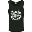 A Cthulhu Kraken Octopus Mythology Mens Vest Tank Top Black