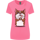 A Cute Dog With a Heart Sign Womens Wider Cut T-Shirt Azalea