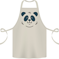 A Cute Panda Bear Face Cotton Apron 100% Organic Natural