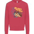 A DJ Hedgehog Headphones Pop Music Mens Sweatshirt Jumper Heliconia