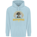 A Dachshund Dog Childrens Kids Hoodie Light Blue