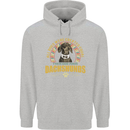 A Dachshund Dog Childrens Kids Hoodie Sports Grey