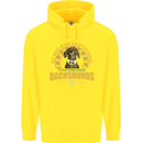 A Dachshund Dog Childrens Kids Hoodie Yellow