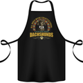 A Dachshund Dog Cotton Apron 100% Organic Black