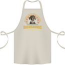A Dachshund Dog Cotton Apron 100% Organic Natural