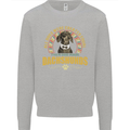 A Dachshund Dog Kids Sweatshirt Jumper Sports Grey