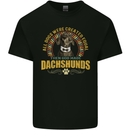 A Dachshund Dog Kids T-Shirt Childrens Black