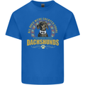 A Dachshund Dog Kids T-Shirt Childrens Royal Blue